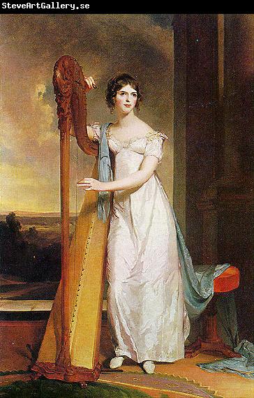 Thomas Sully Eliza Ridgely with a Harp